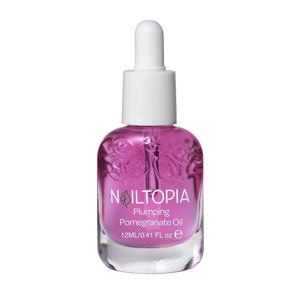 Óleo de cutícula Nailtopia Óleo de Romã Hidratante Fresco 12mL