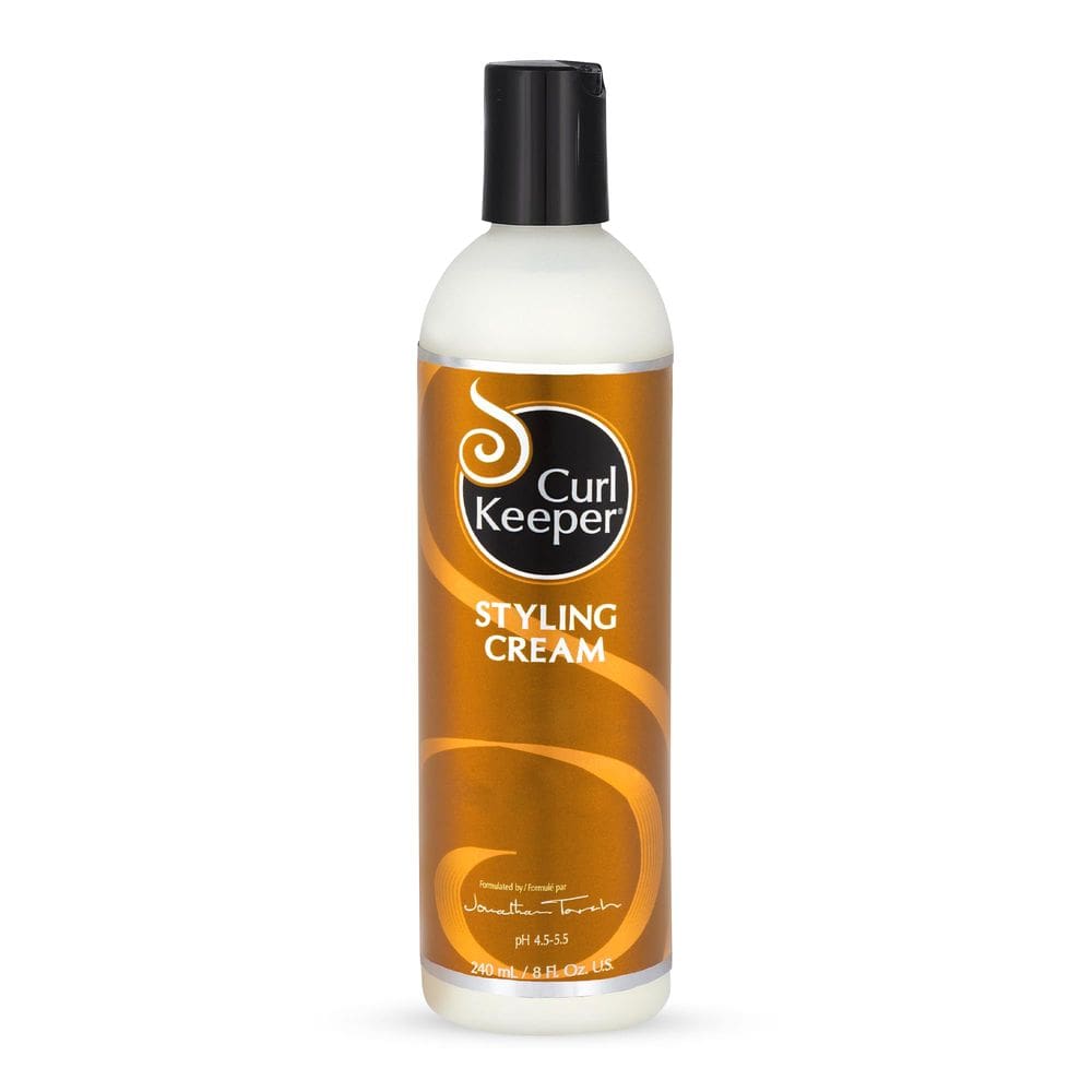 Creme modelador de cabelo Curl Keeper 240 ml para cabelos encaracolados sem frizz
