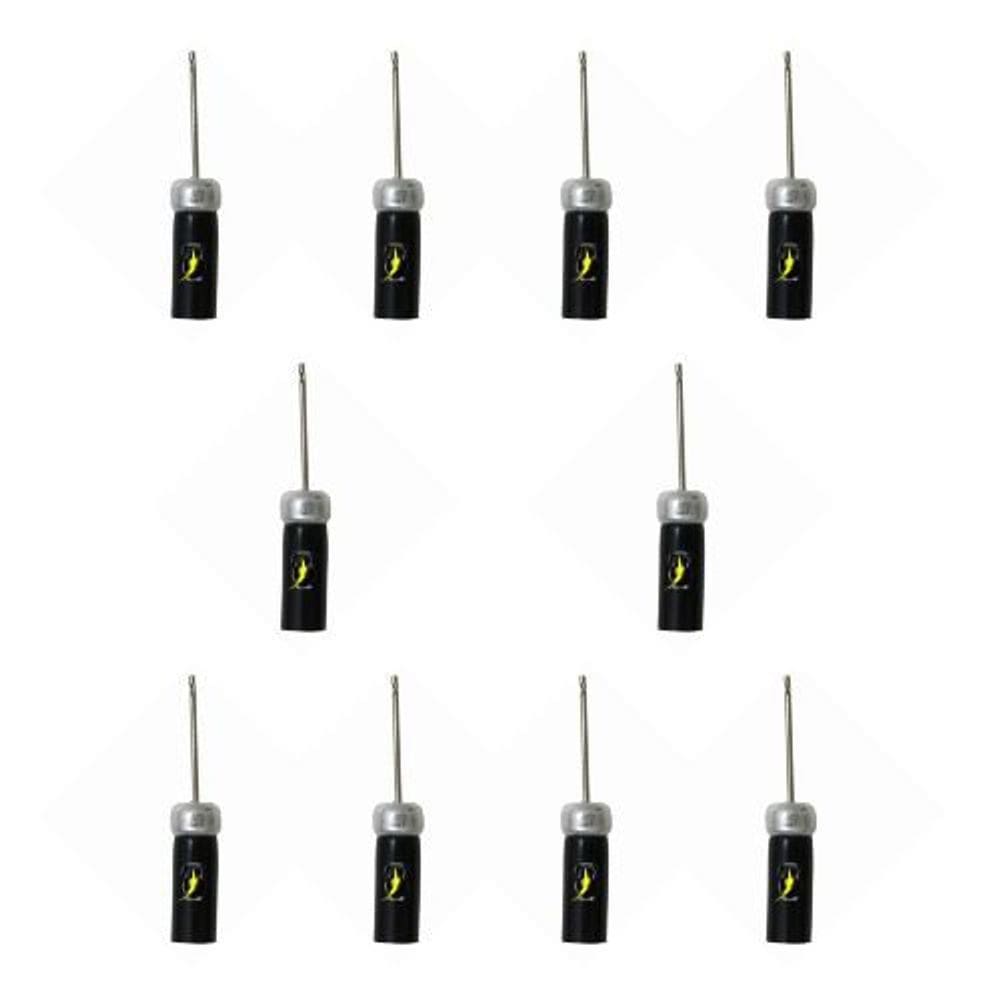 KIT 40 Bico Agulha p/ Bomba de Ar Encher Inflar Bolas Futebol JFIT