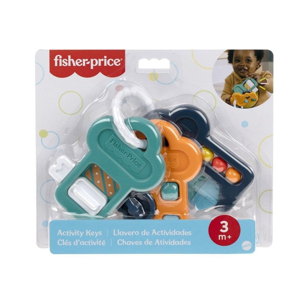 Brinquedo Fisher-Price Chaves de Atividades para Bebês