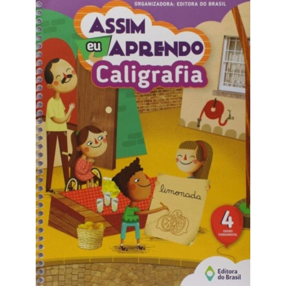 Assim Eu Aprendo Caligrafia - 4O Ano