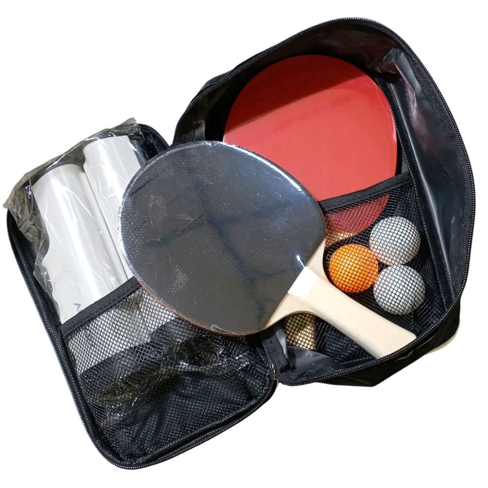 Kit Raquete Rede Retratil Ping Pong Tenis Mesa Conjunto Completo Treino Competiçao Espote Lazer Diversao