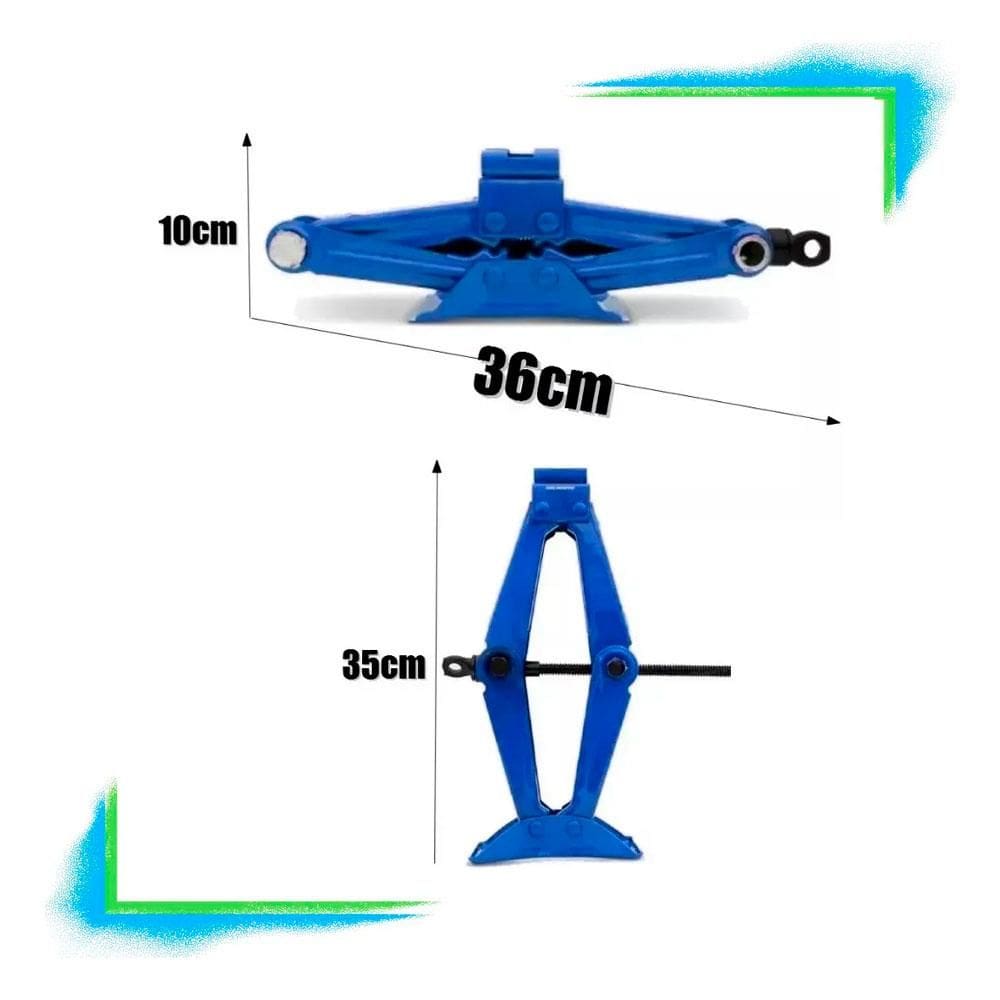 Macaco Hidráulico 1 Tonelada Sanfona Tech One
