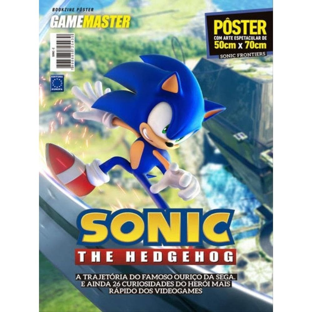 Superpôster Game Master - Sonic The Hedgehog - Arte C
