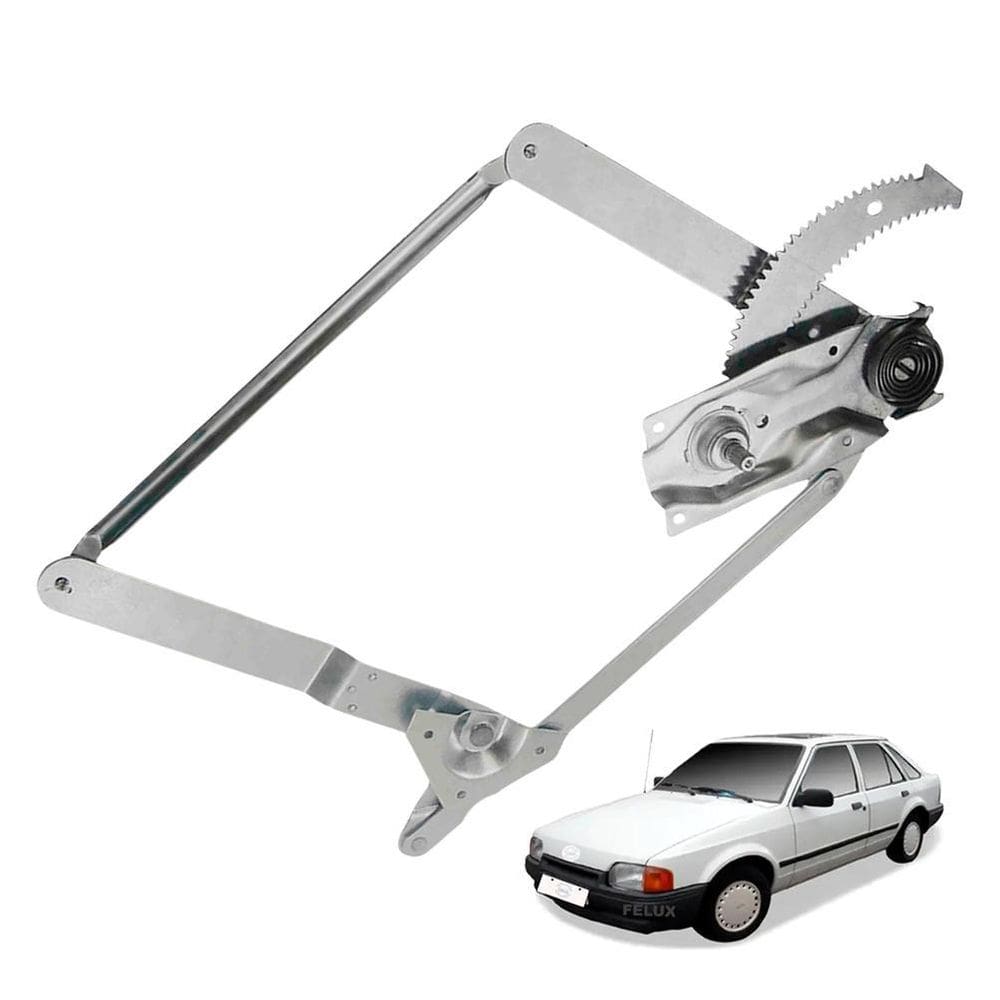 Máquina Vidro Manual 4P Diant Esq Escort 91 A 93 Pino Alto