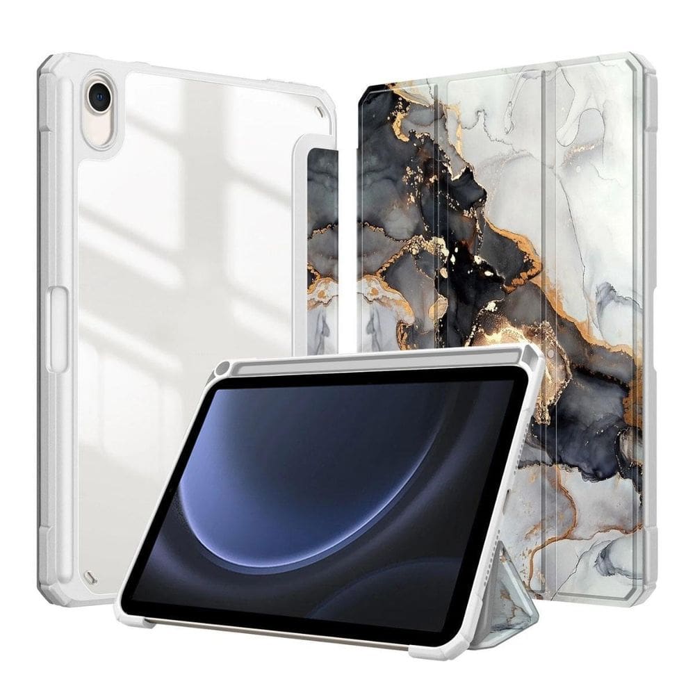 Capinha Acrílico Estampa Mármore Para Tablet S9 Fe 10.9 X510