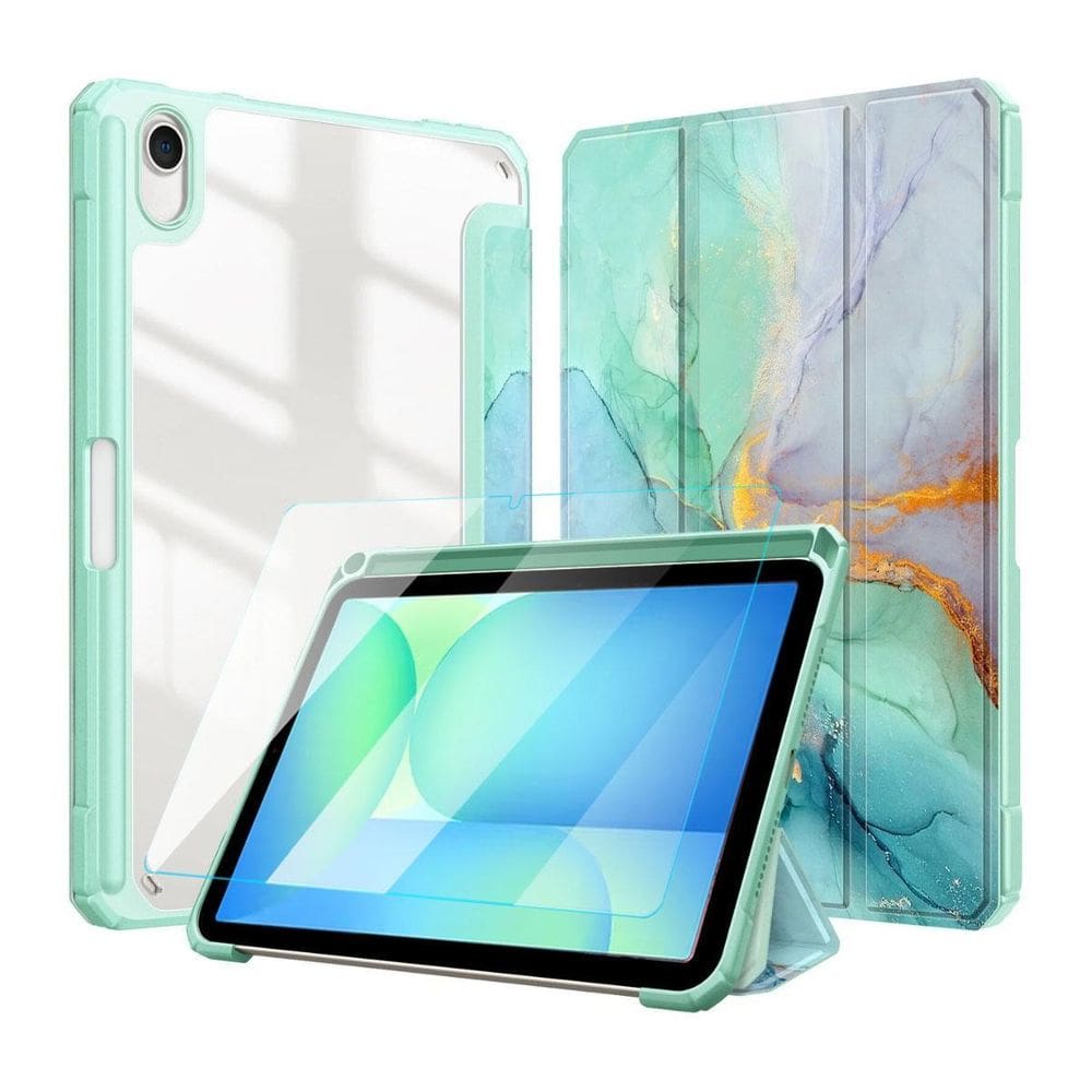 Capinha Estampada Mármore Para Tablet S10 Fe 10.9 + Película