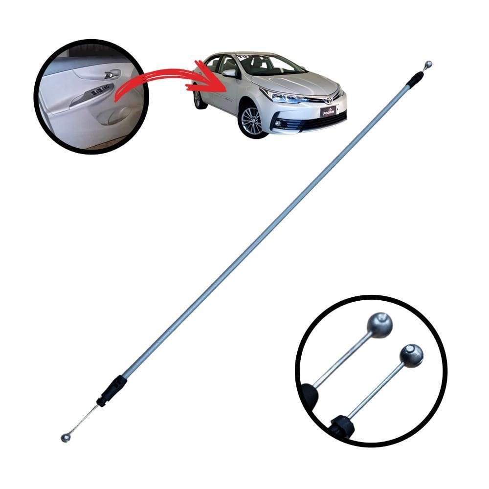 Cabo Trava Porta Fechadura Dianteiro Dir Esq Corolla 15 A 19