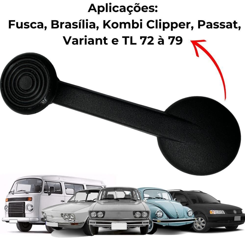 Manivela Reguladora Vidro Fusca Brasília Kombi Passat Tl