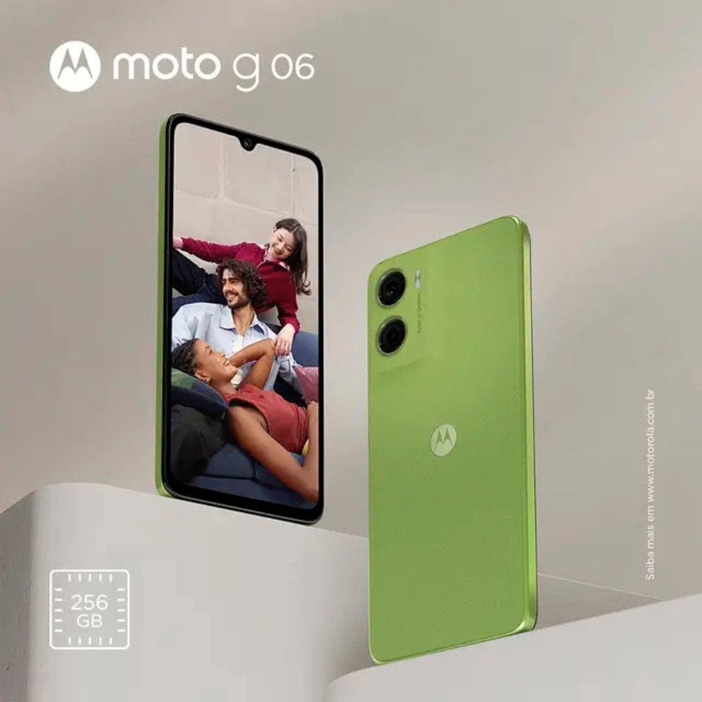 Smartphone Moto G06 4G 6.9 256GB | Casas Bahia
