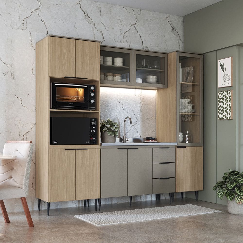 Paneleiro Simples 2 Portas Aline Poquema