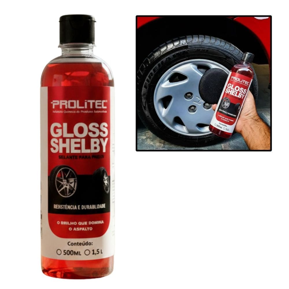Gloss Shelby Prolitec Selante de Pneus 500ml