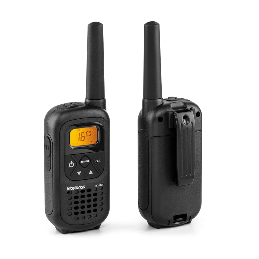 Rádio Comunicador Intelbras Rc 4002 Cor Preto