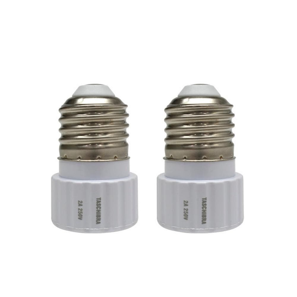Soquete Adaptador Taschibra De Lâmpada E27 Para Gu10 Kit 2 P