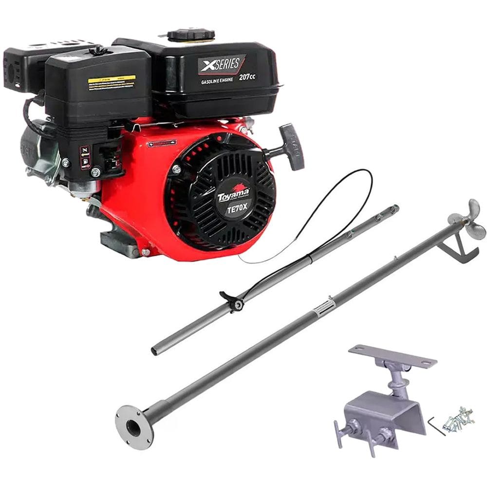Motor Barco rabeta 4tempos 6.5 Cv - Toyama 1800 bucha nylon