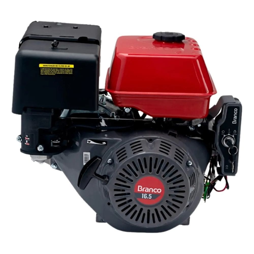 Motor A Gasolina Da Branco 16,5cv 3600rpm Partida Elétrica 90350170