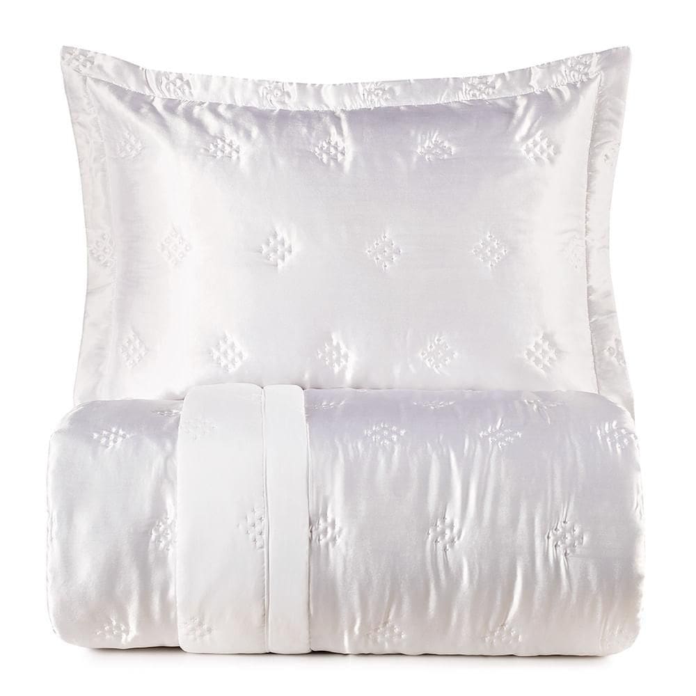 Jogo de Colcha Solteiro 2 Peças Altenburg Ultrawave Deluxe Branco