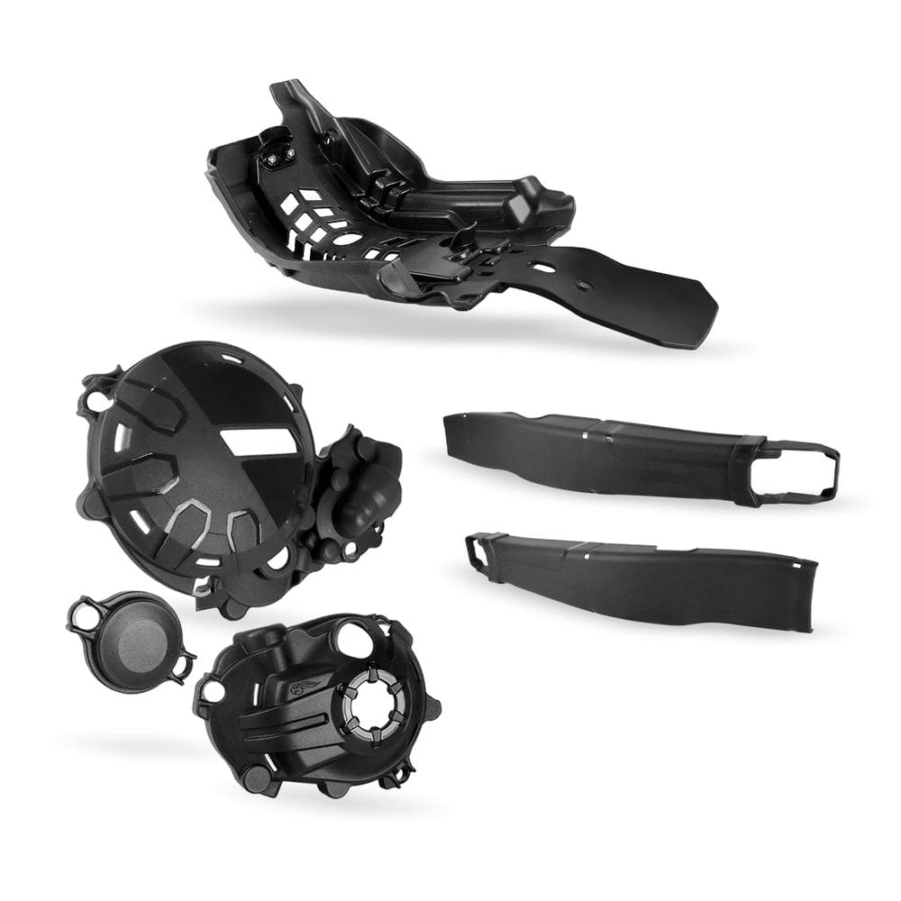 Kit Protetor Amx Tampas Motor Chassi Balança Yzf 250 250x Wrf 250