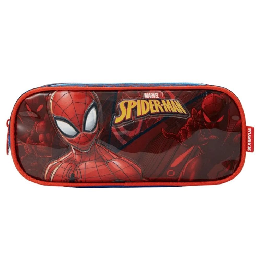 Estojo Simples Escolar Spider Man - Xeryus