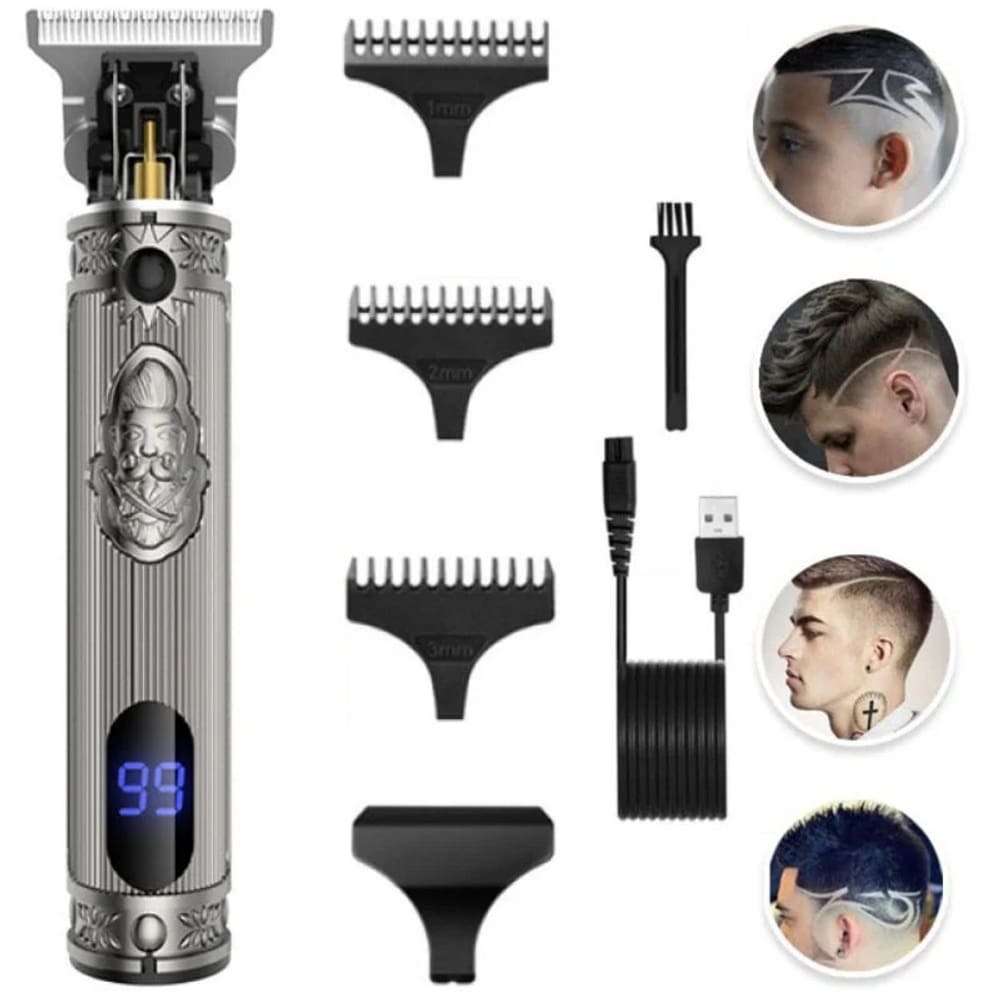 Aparador de cabelo elétrico Professional Barber Shop Oil Head 0mm