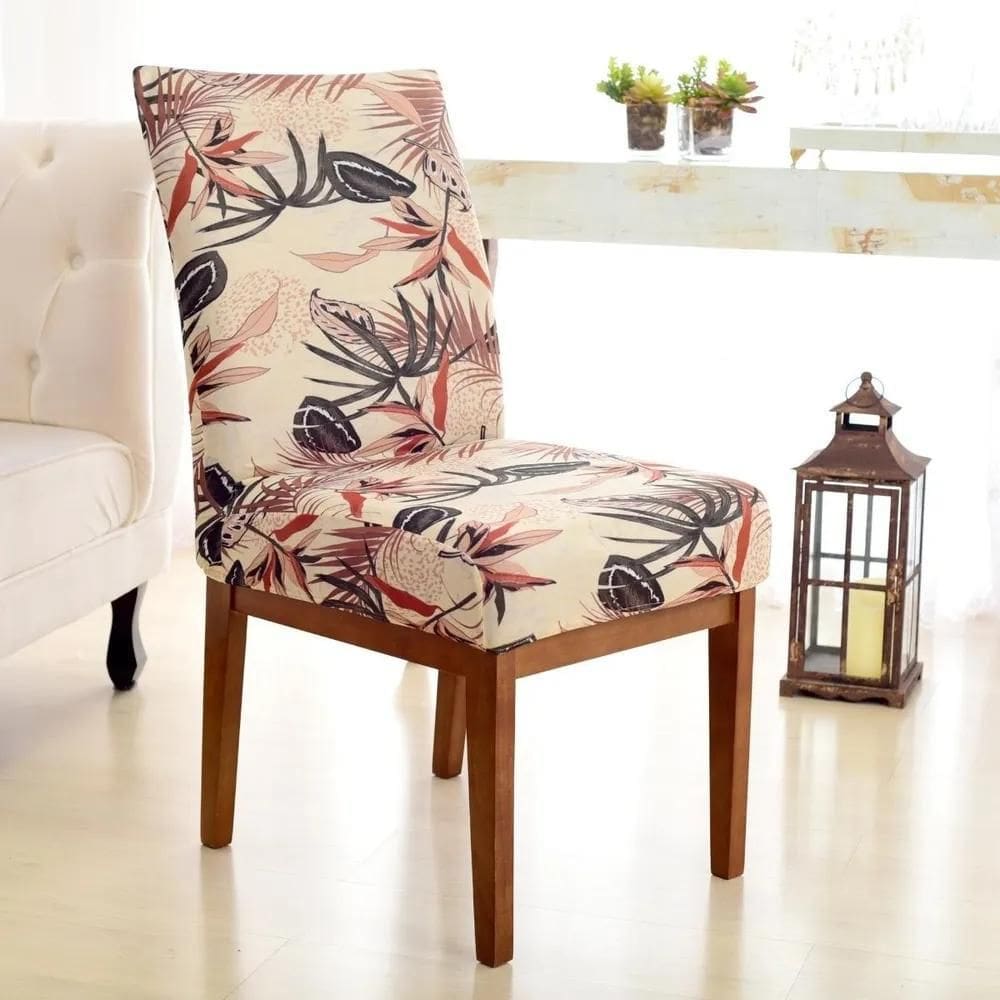 2X Kit Capa De Cadeira Sala Jantar 4 Lugares Boho Black Frid