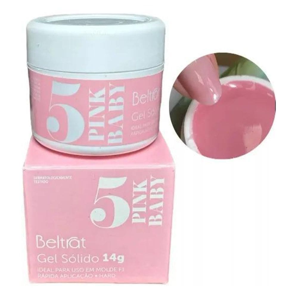 2X Gel Sólido Pink Baby 14G - Beltrat