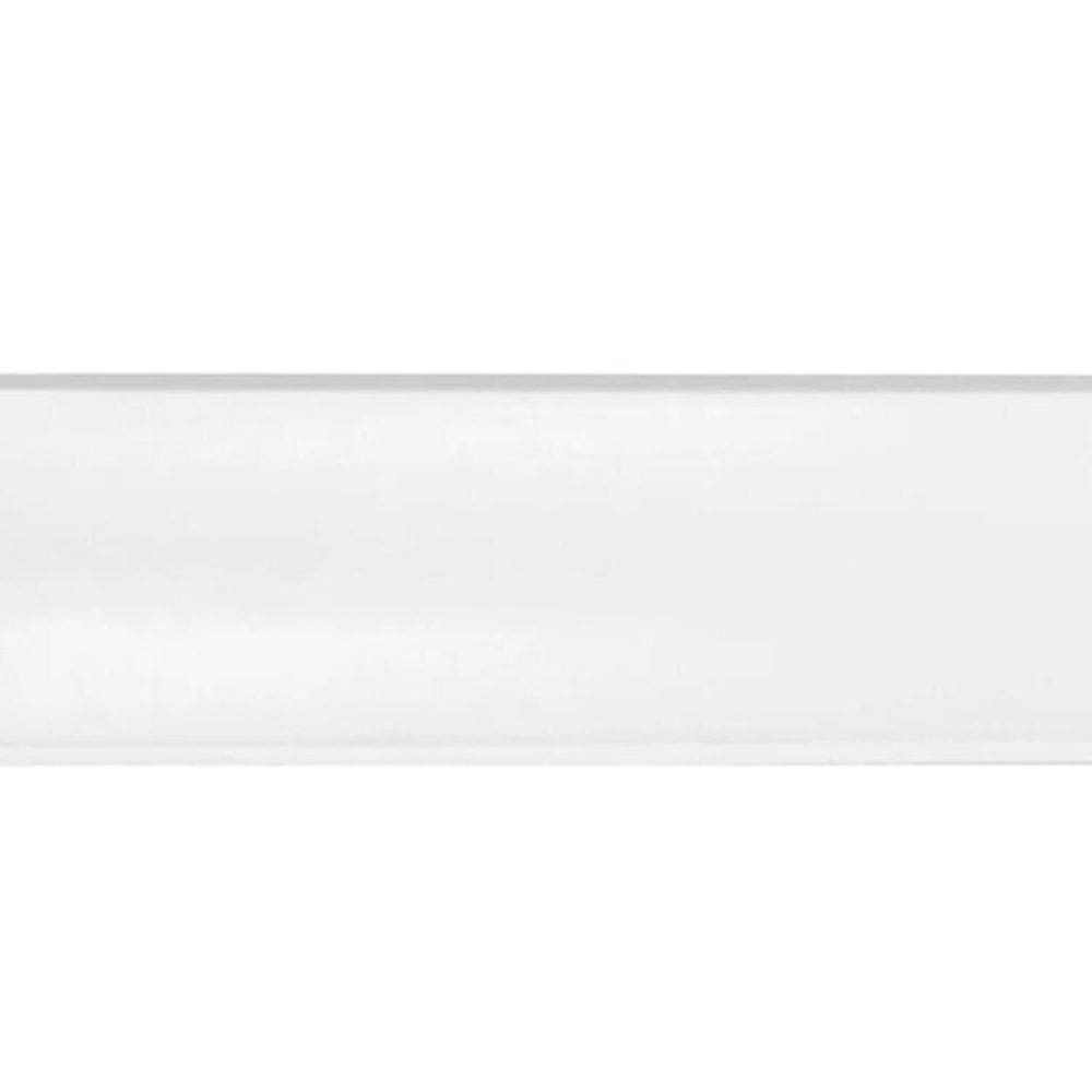 Kit 72 Metros Lineares Rodateto em Poliestireno 2,5cm Floort Acessórios Branco