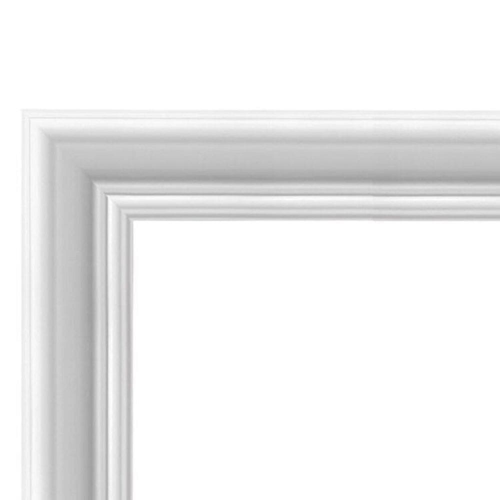 Kit 24 Metros Lineares Rodameio Plus em Poliestireno 4cm Floort Acessórios Branco