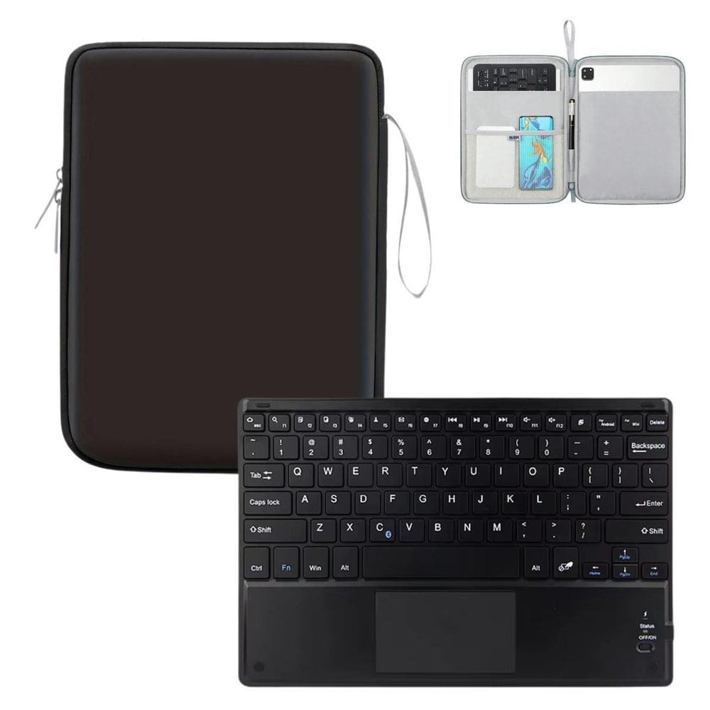 Kit Capa Pasta Tpu + Teclado Touchpad Para Tablet S7 Fe T735