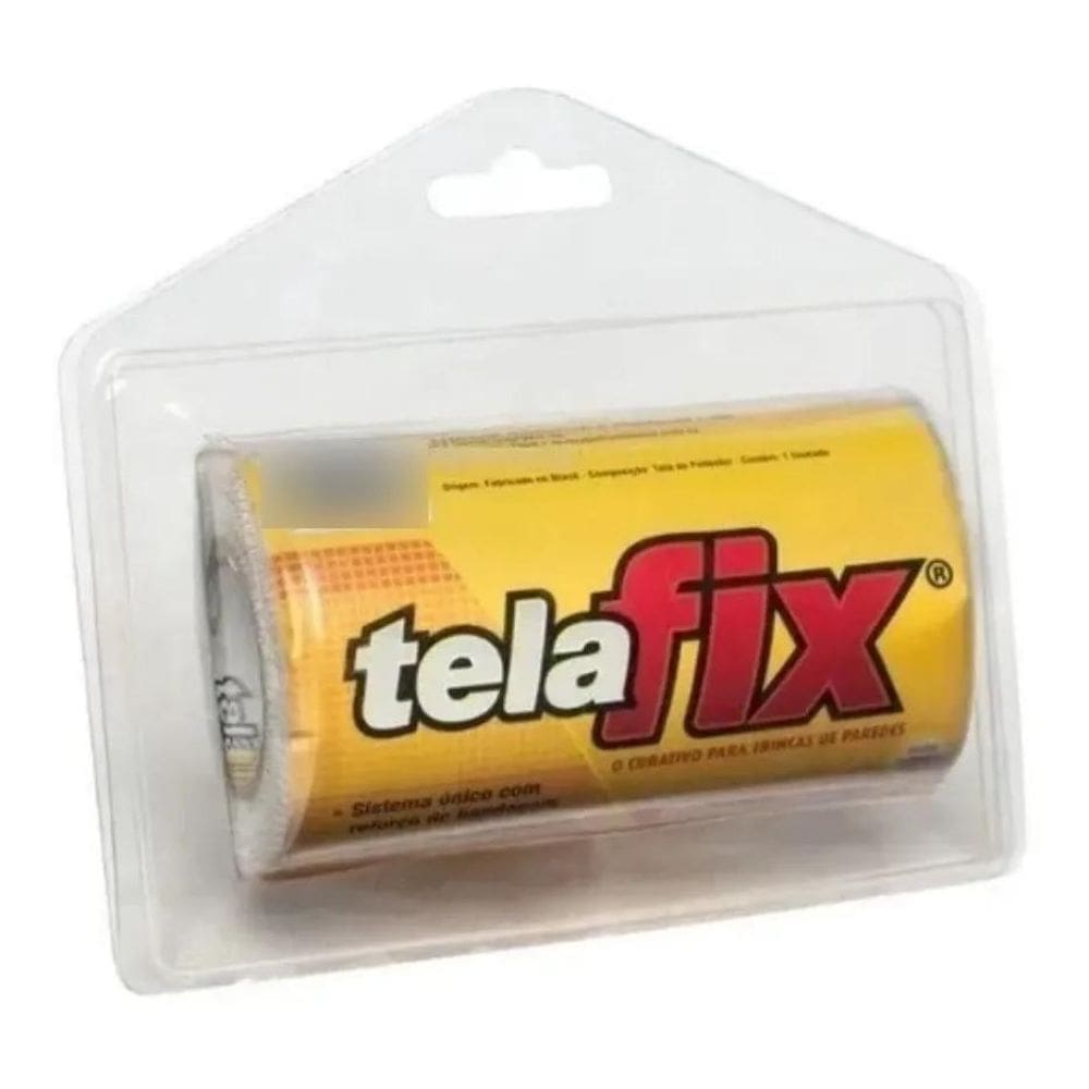 2X Tela Fix Tapa Trincas 5 Metros - O Curativo Das Paredes.