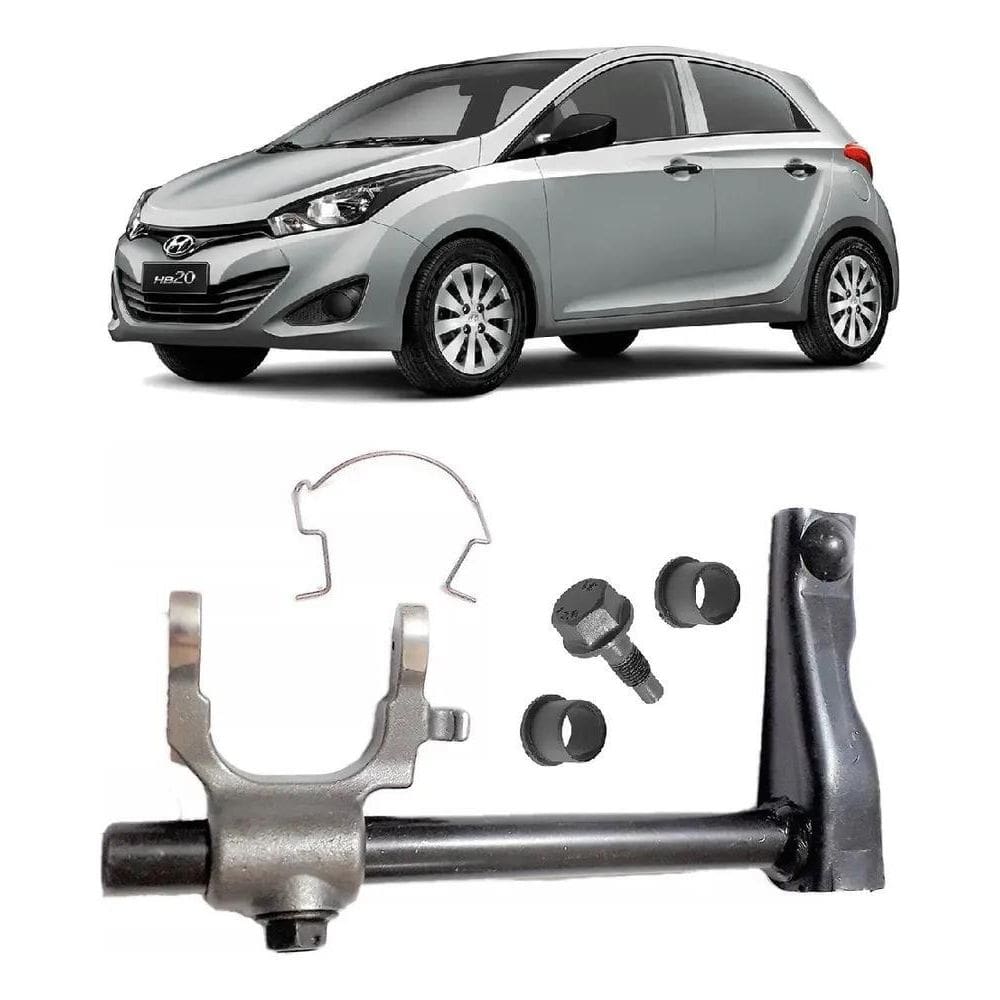 2X Garfo Bucha Trava Embreagem Hb20 1.0 2012 13 14 15 16 17