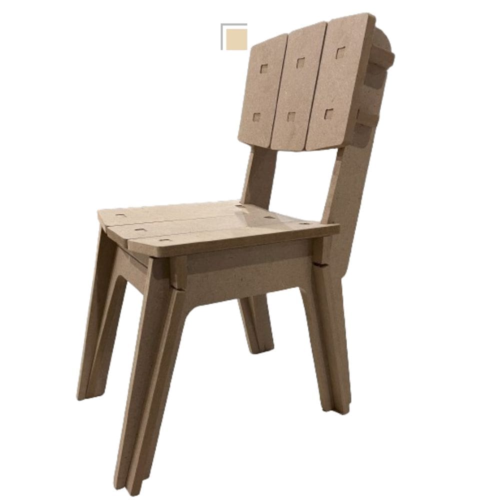 Cadeira Infantil de encaixe em MDF para brincar e refeição