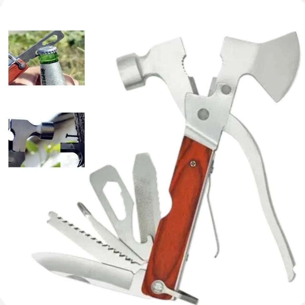 2X Ferramenta Sobrevivência Multifuncional Portátil Bolso