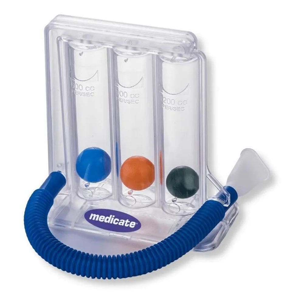 2X Exercitador E Incentivador Respiratório Medflow Medicate