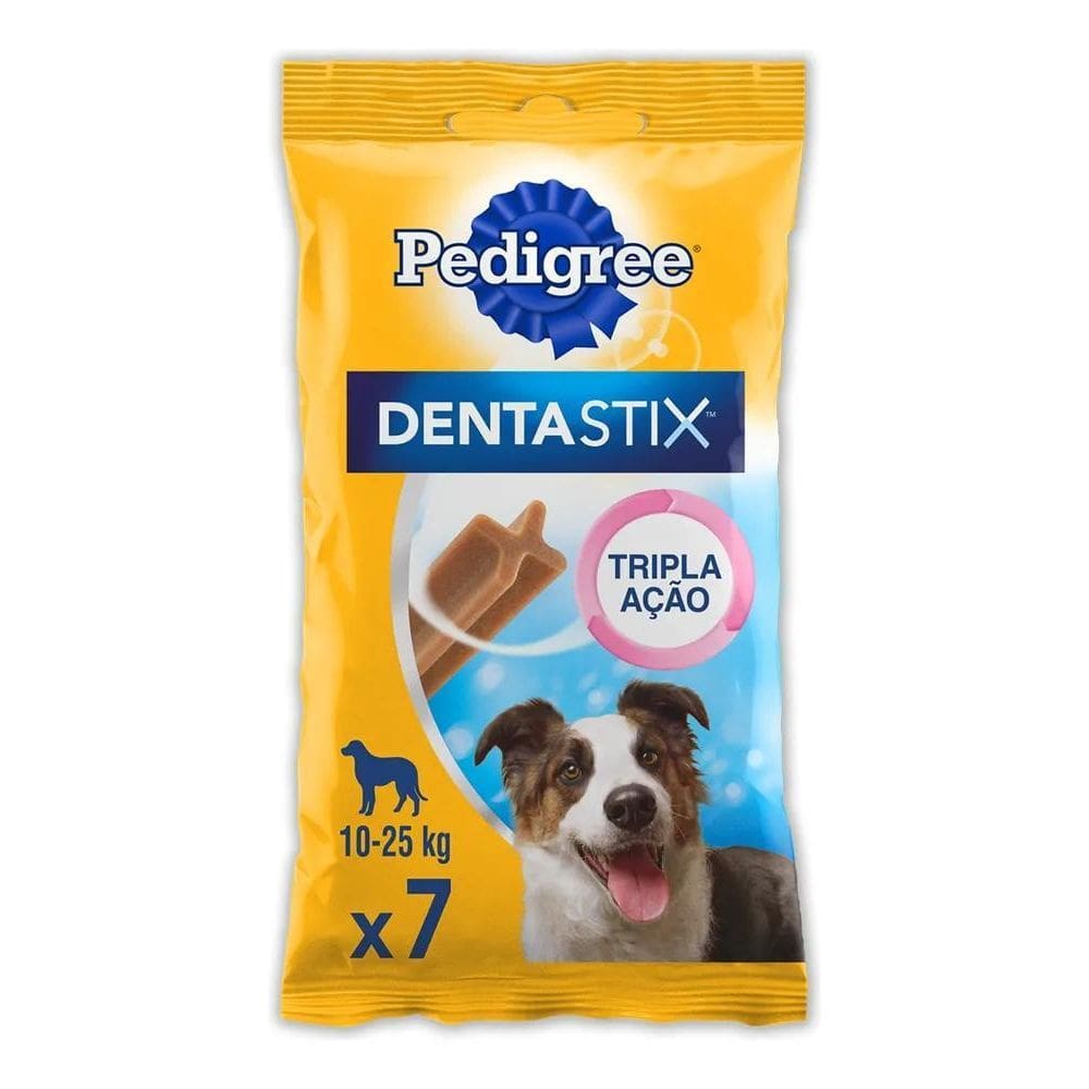 2X Petisco Para Cães Adultos Raças Médias Pedigree Dentastix