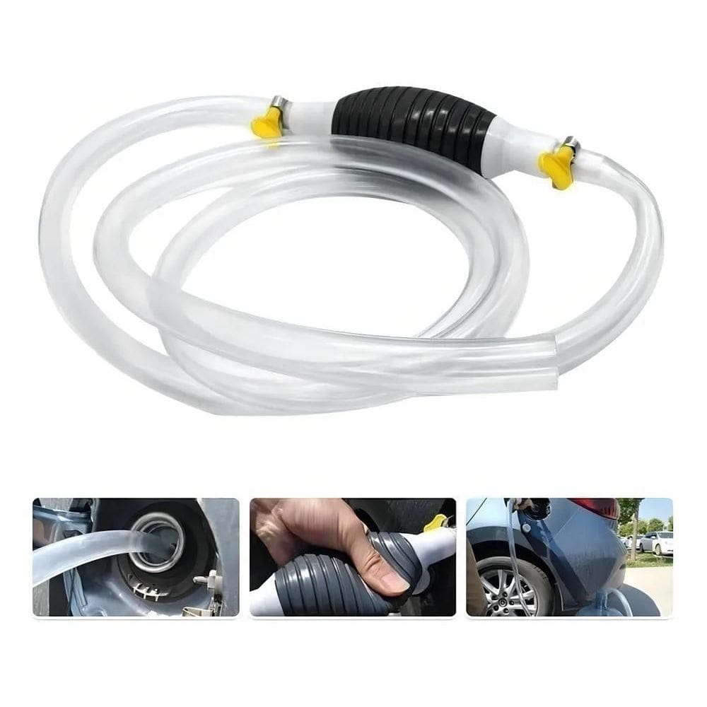 2X Bomba Manual Sucção Óleo Etanol Água Gasolina