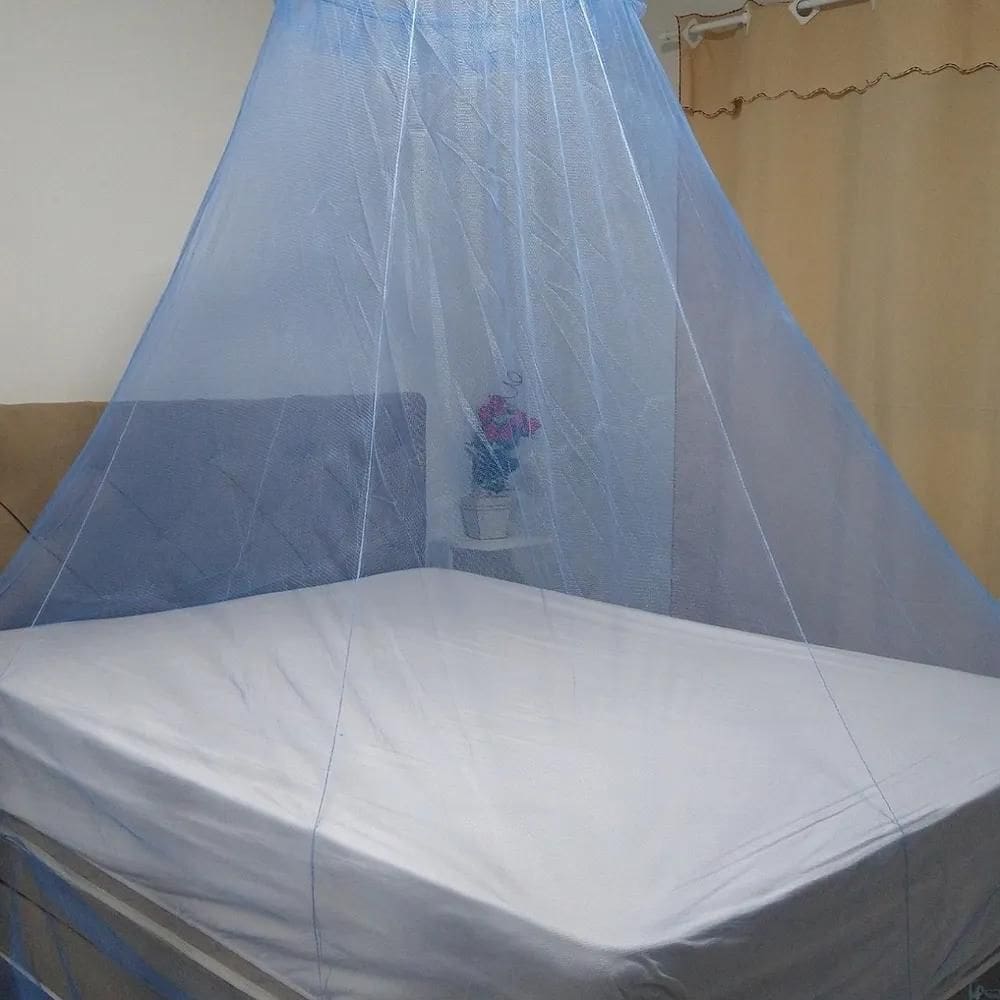 2X Mosquiteiro De Teto Filo Simples P Cama Casal E Solteiro