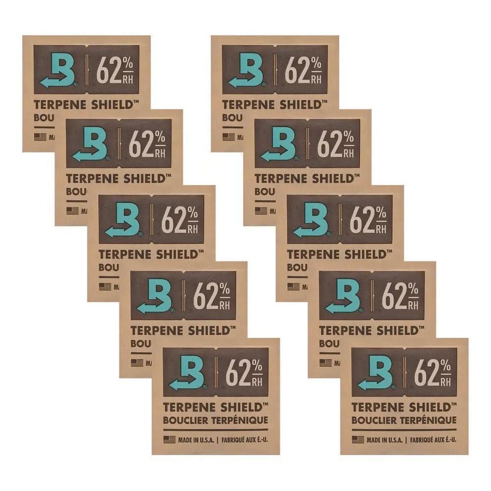 2X Boveda 62% - 8G Kit C/10Un Umidificador Ervas E Fumos