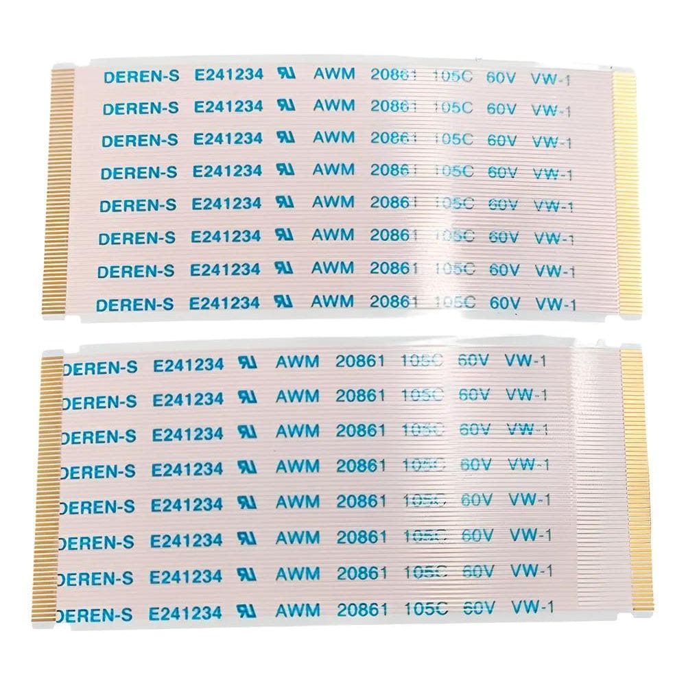 2X Conjunto 2 Cabo Flat Para Tecom Tcl 43S6500 43S5300 43S51