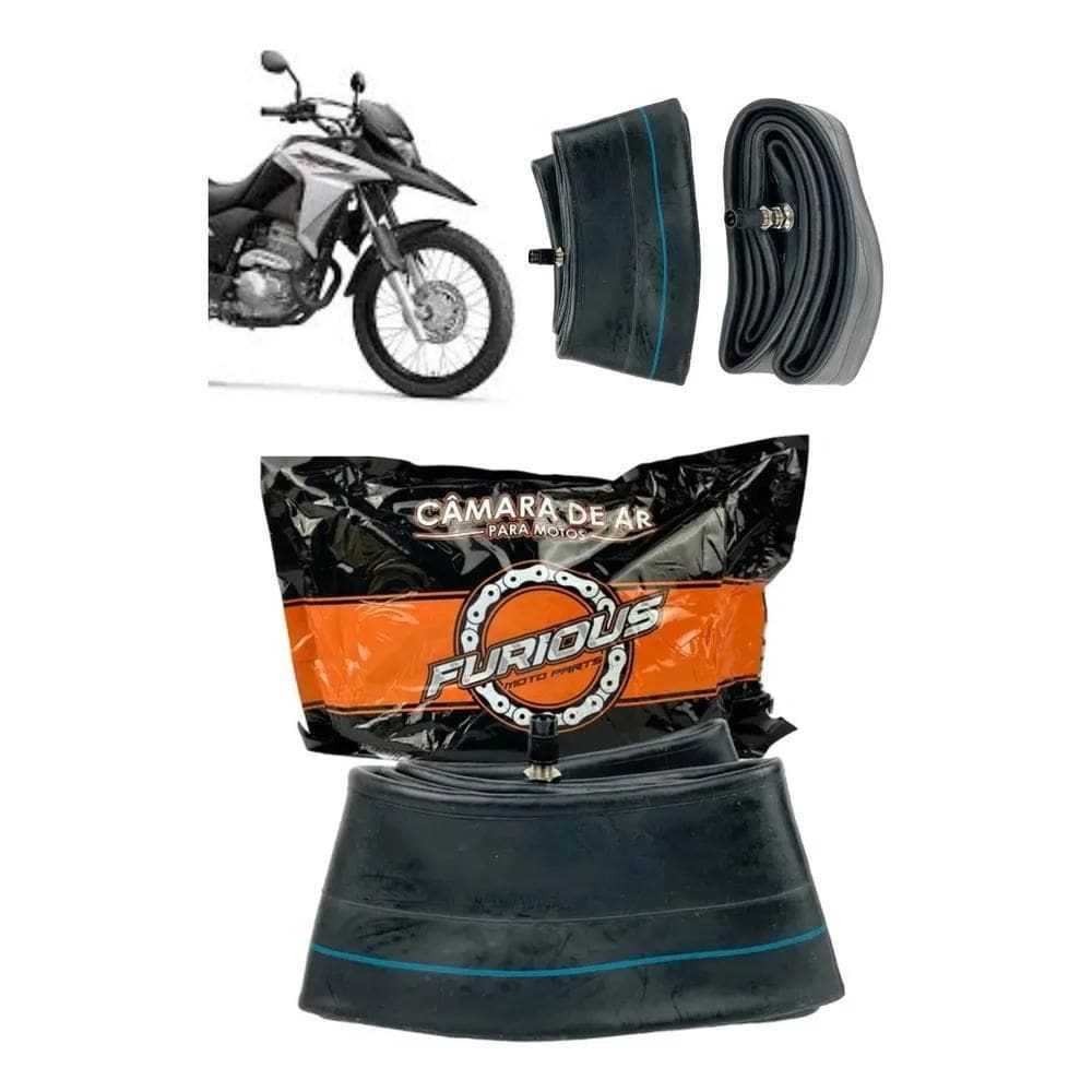 2X Câmara De Ar Moto Aro 21 Dianteiro Tornado Sahara Falcon