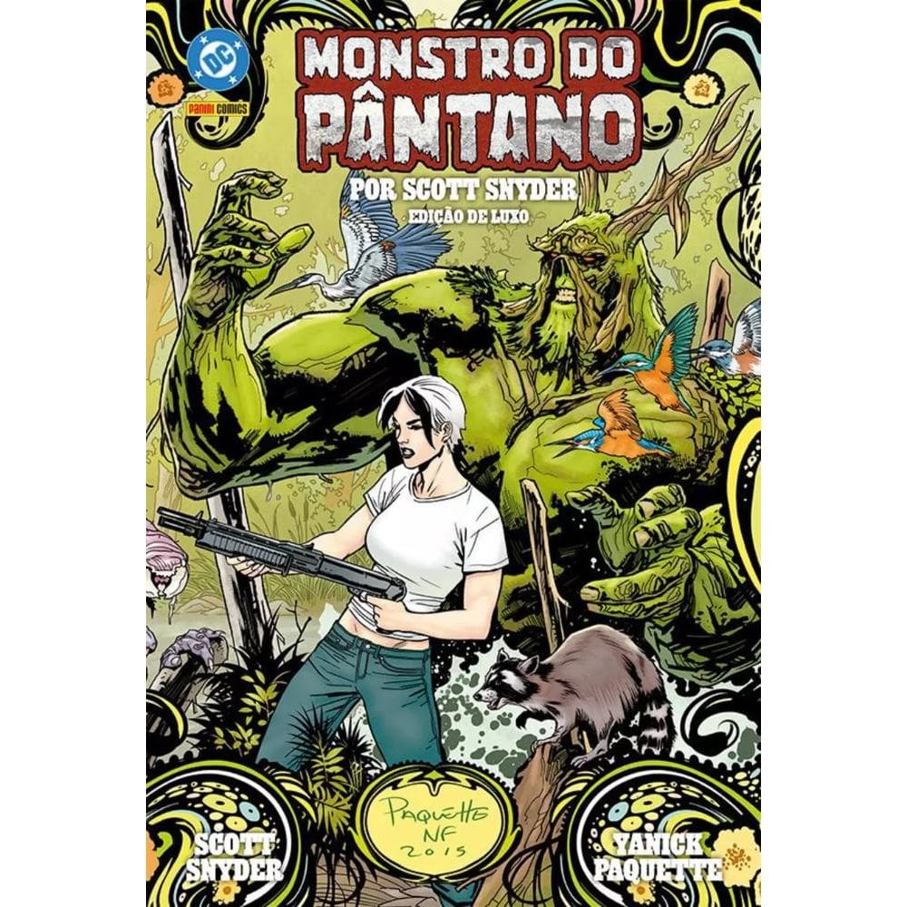 Monstro Do Pântano Por Scott Snyder - Edição De Luxo