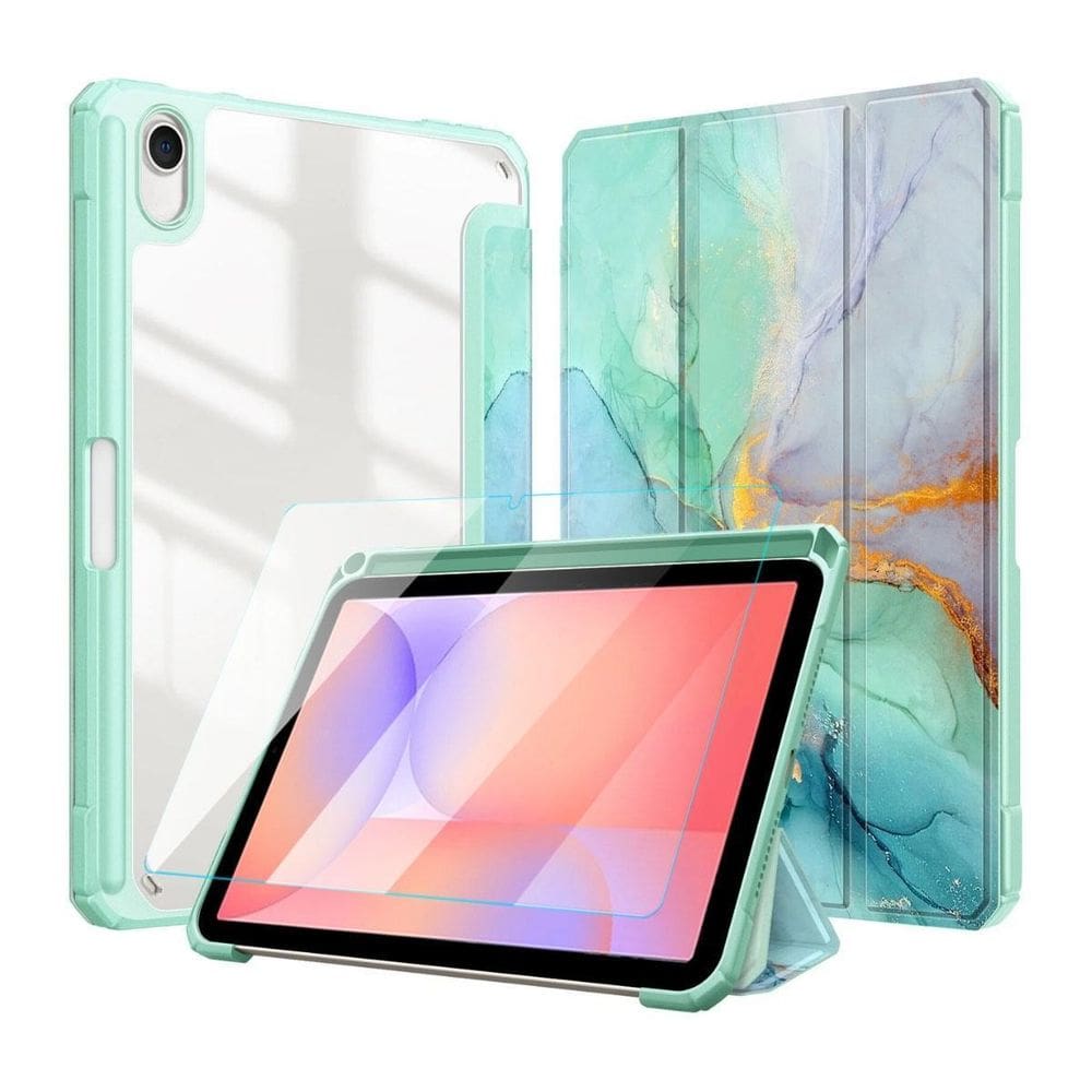 Capa Mármore Acrílico Para Tablet S10 Lite 10.9 X400 + Vidro