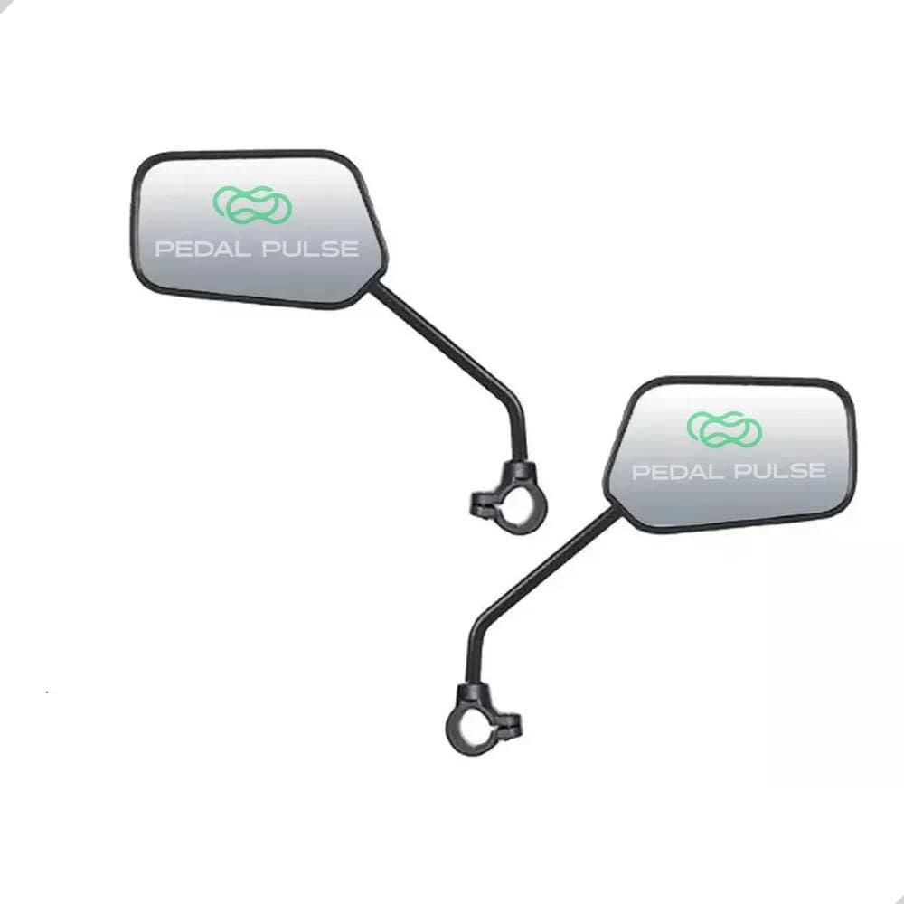 2X Par De Espelho Retrovisor Refletor Retangular Lateral Ped