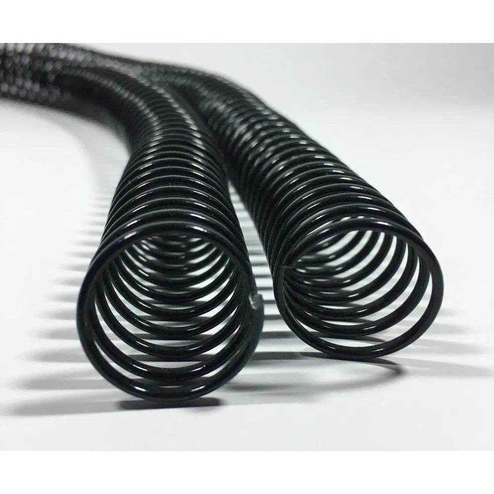 2X Espiral 14Mm Preto C/100Un. P/85Fls