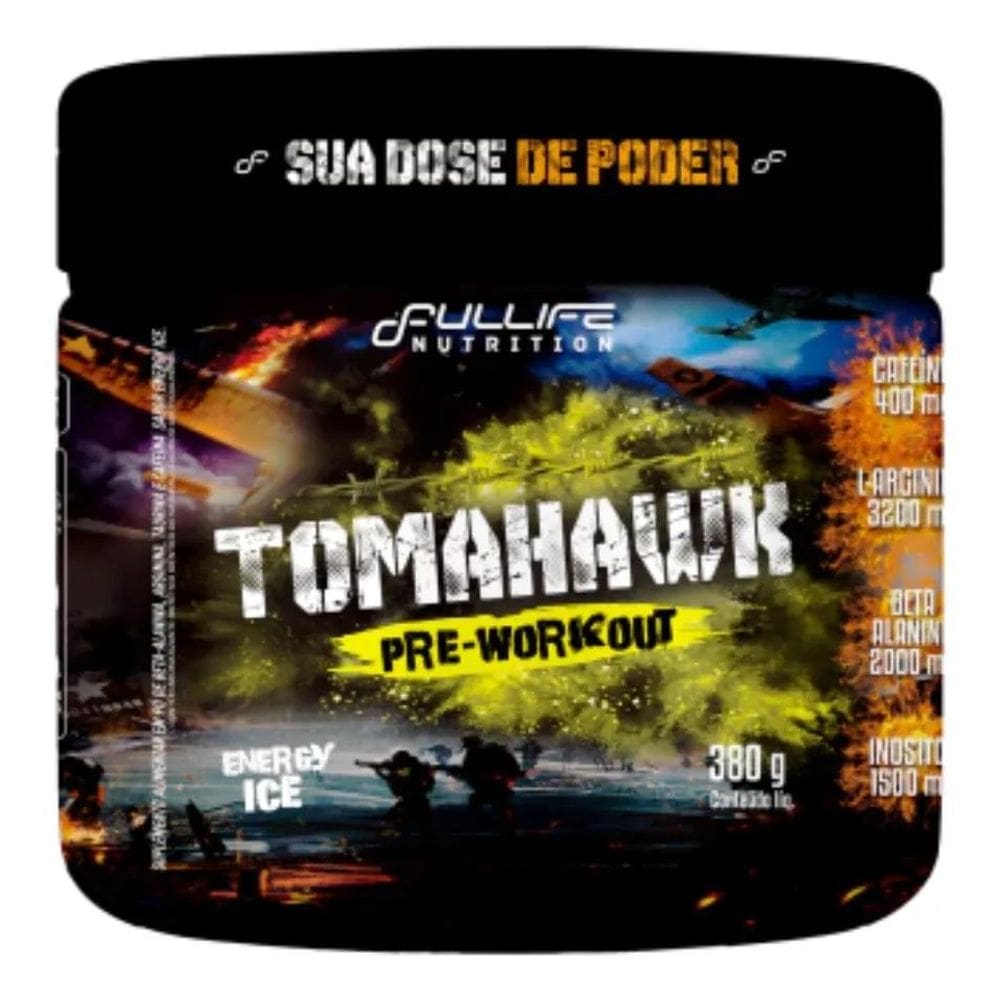 2X Pré Treino Tomahawk Beta Alanina + Arginina + Inositol 38