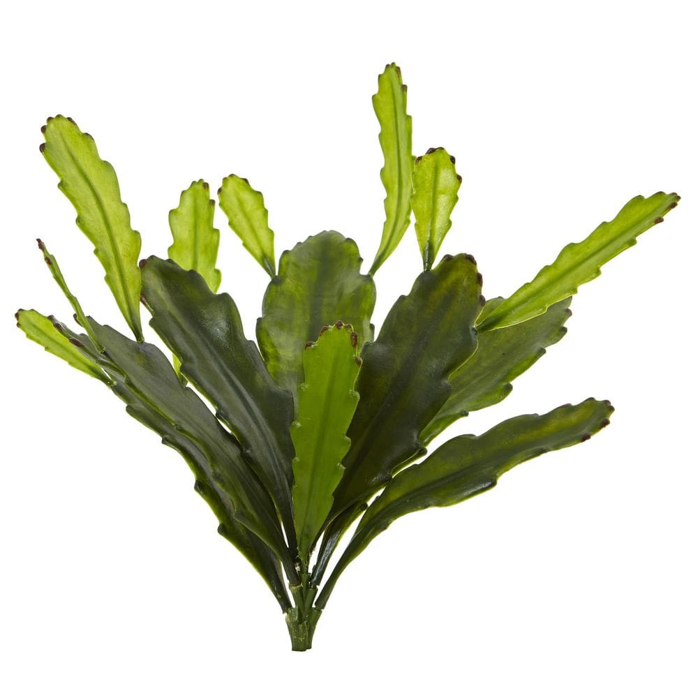 Planta Artificial Cactus Epiphyllum Casi Natural 35 cm Juego de 4