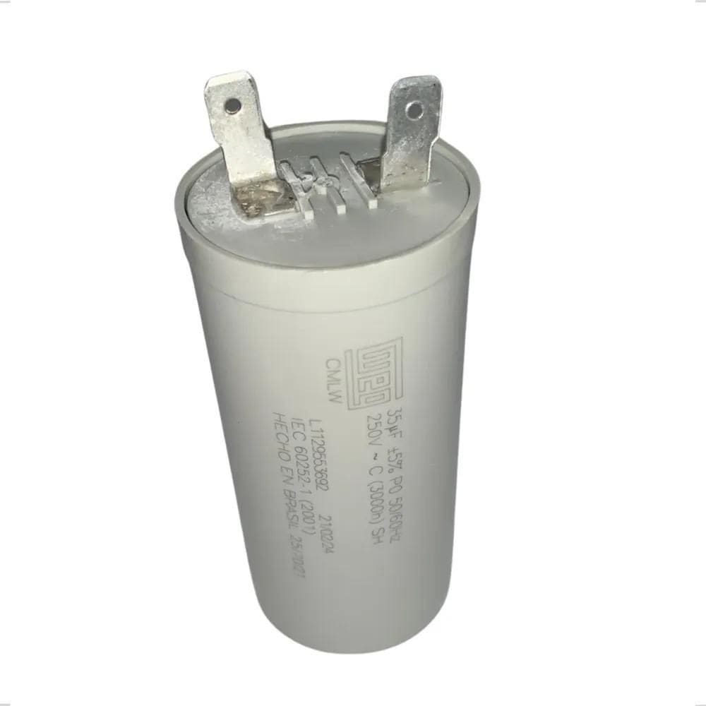 2X Capacitor 35Uf 250V Tanquinho Suggar Lavamax 10Kg 110/220
