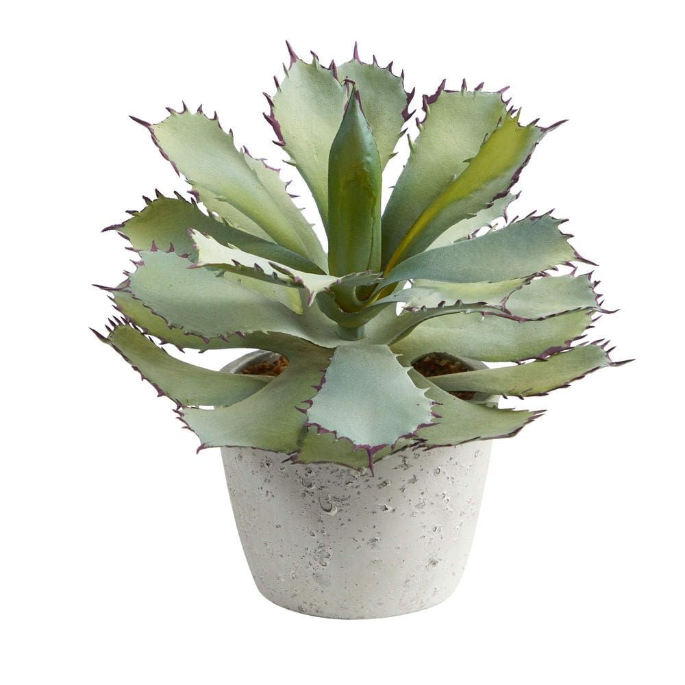 Planta Artificial Suculenta Casi Natural de 28 cm con Maceta