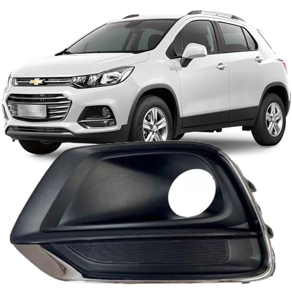Moldura Farol Milha Neblina Tracker 1.4 T 2017 À 2019 - Dir