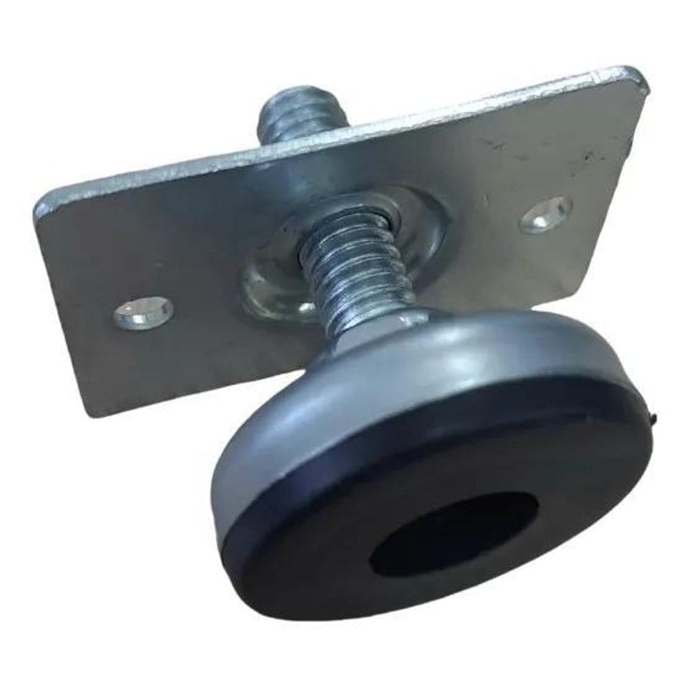 2X 20 Sapata Pé Nivelador 5/16 Com Chapa Pezinho Puff E Move